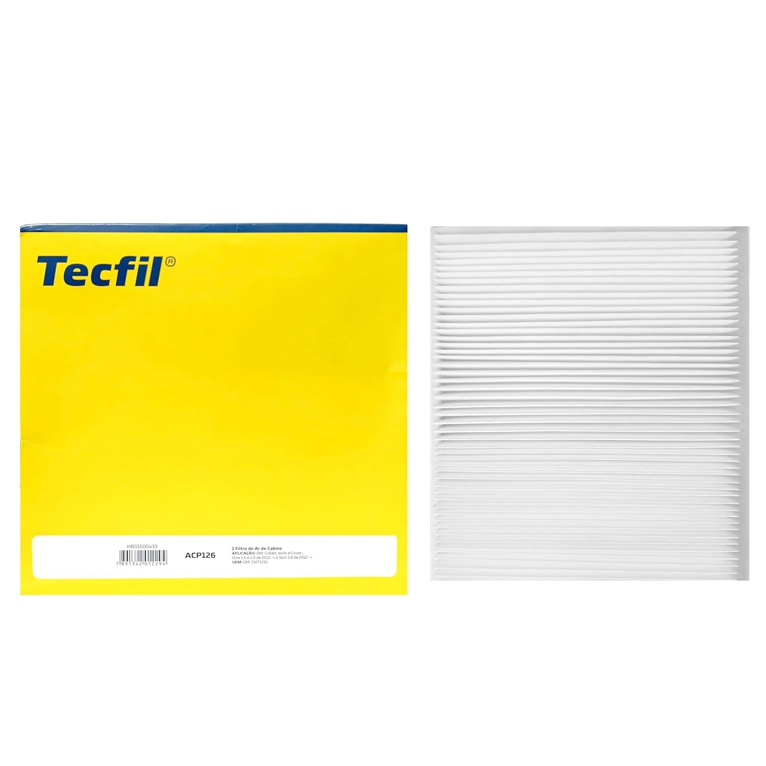 Filtro de Ar Condicionado Tecfil ACP126 para Chevrolet: Mais Ar Puro e Saúde para Seu Veículo
