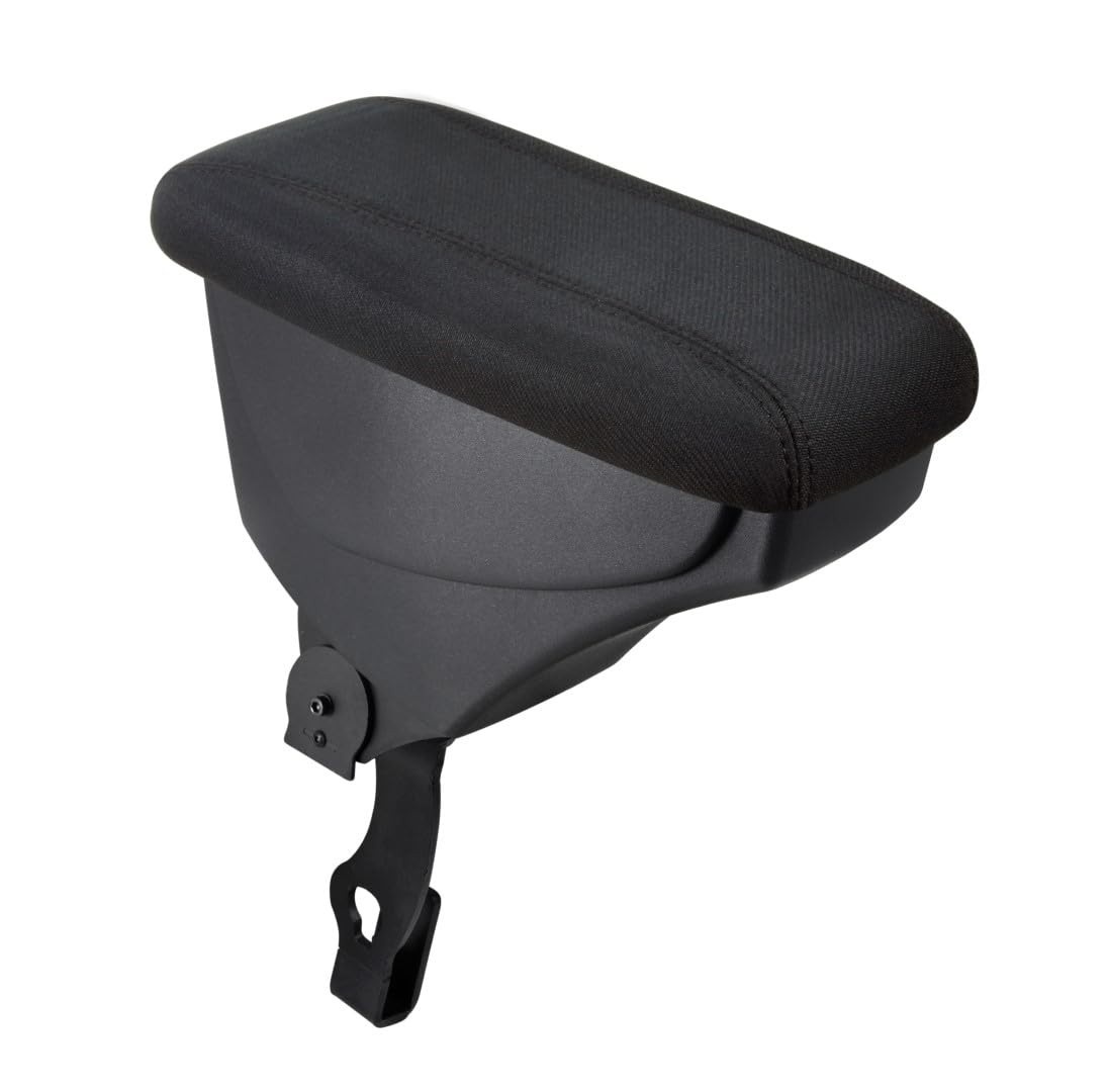 Apoio de Braço Premium para Gol, Voyage e Saveiro (2008+) - Conforto e Estilo em Tecido Preto