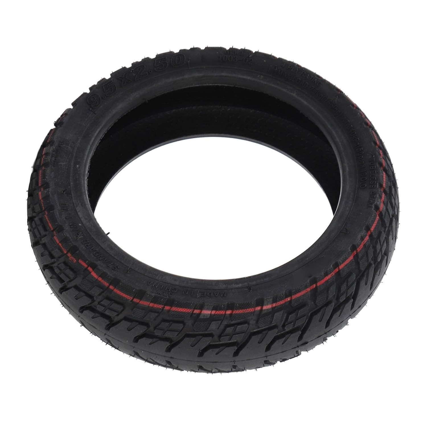 Pneu Scooter Elétrica 9.5x2.50 Tubeless para KQi3 - Segurança e Performance Superior