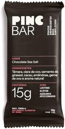 BARRA PROT PINC CHOCOLATE SEA SALT 50G
