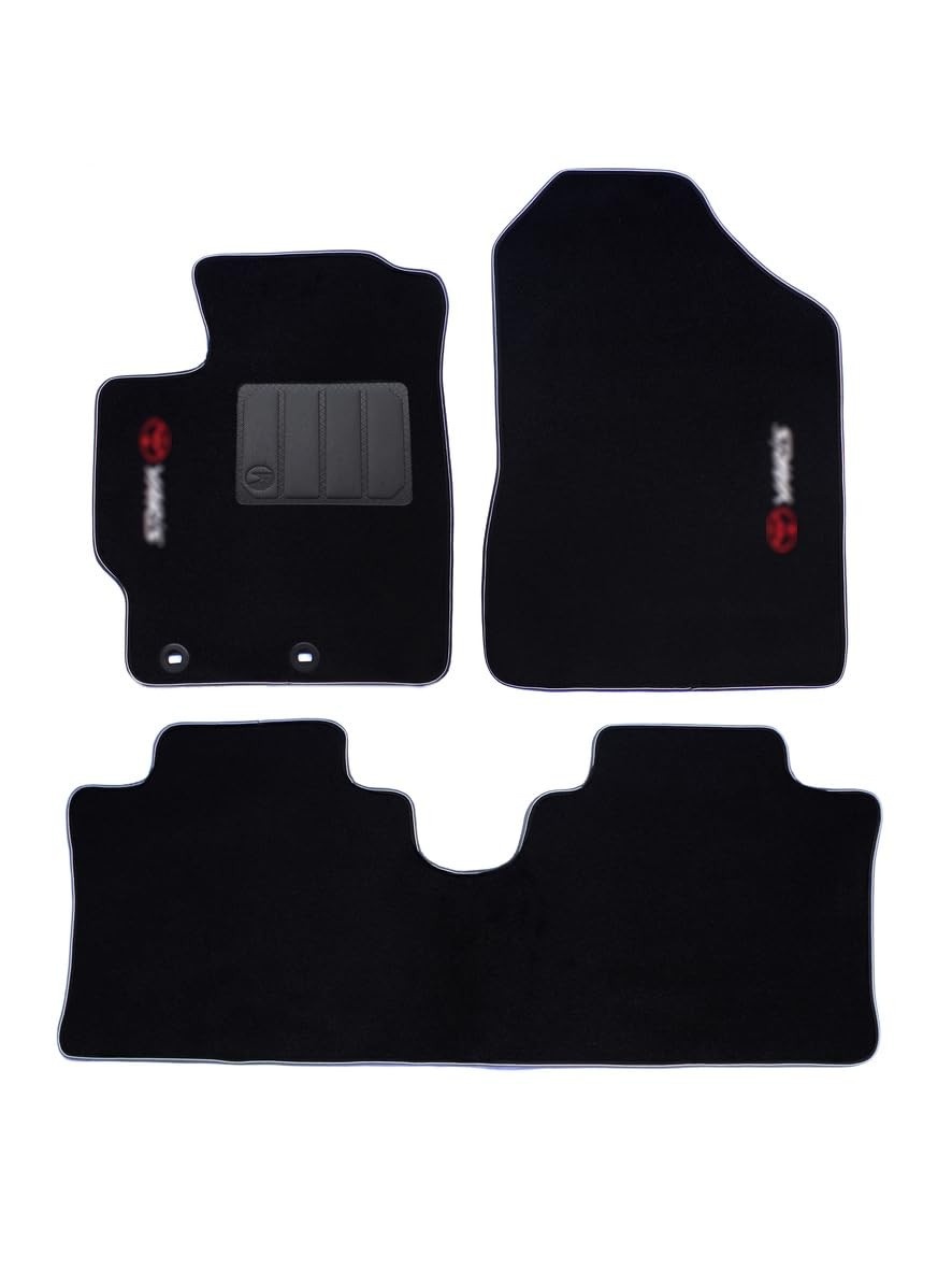Tapete Carpete 5mm para Toyota Yaris Sedan e Hatch (2018-2025) - Encaixe Perfeito e Durabilidade