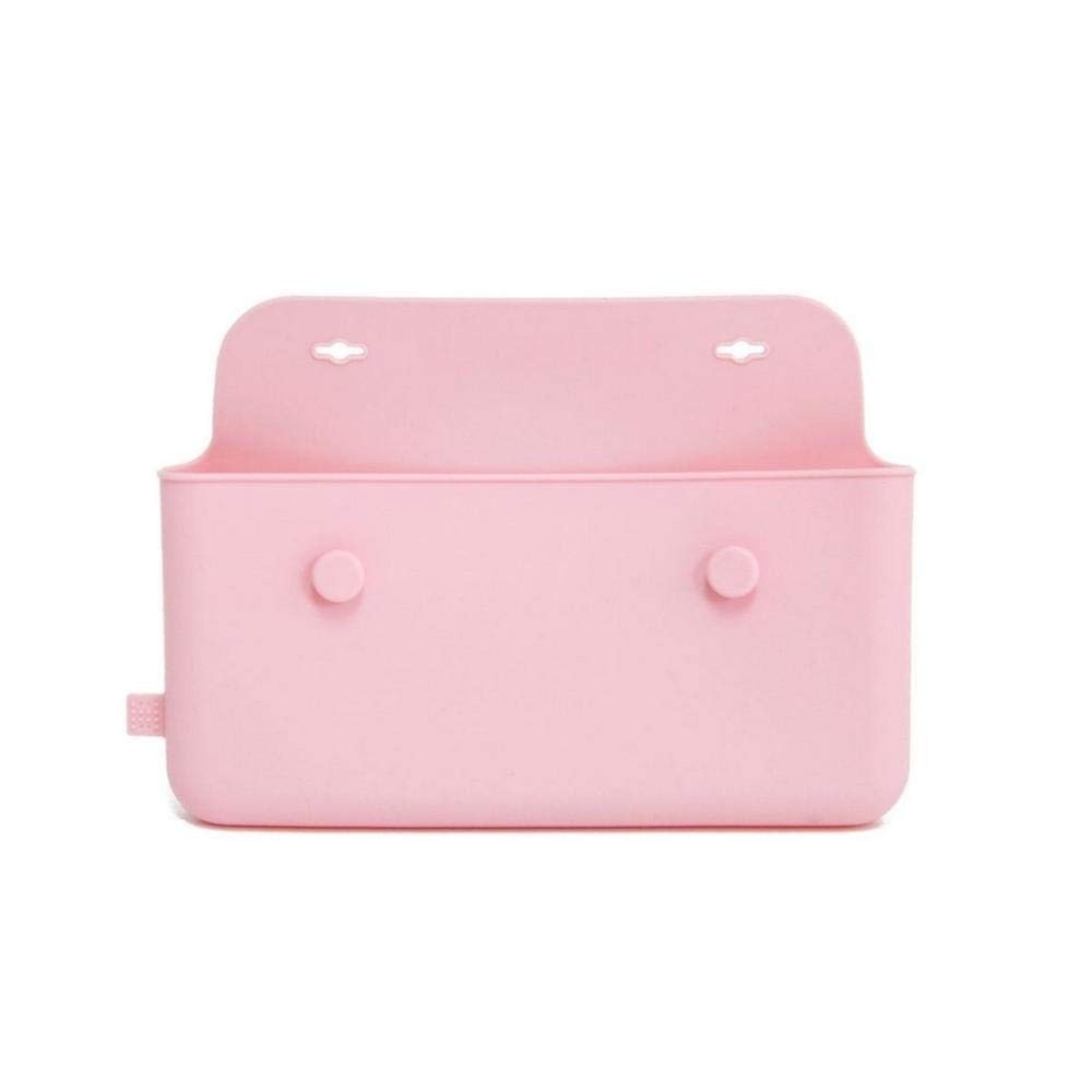 Bolsa em Silicone Portátil para Talheres Rosa - Organização Prática e Segura para Viagens