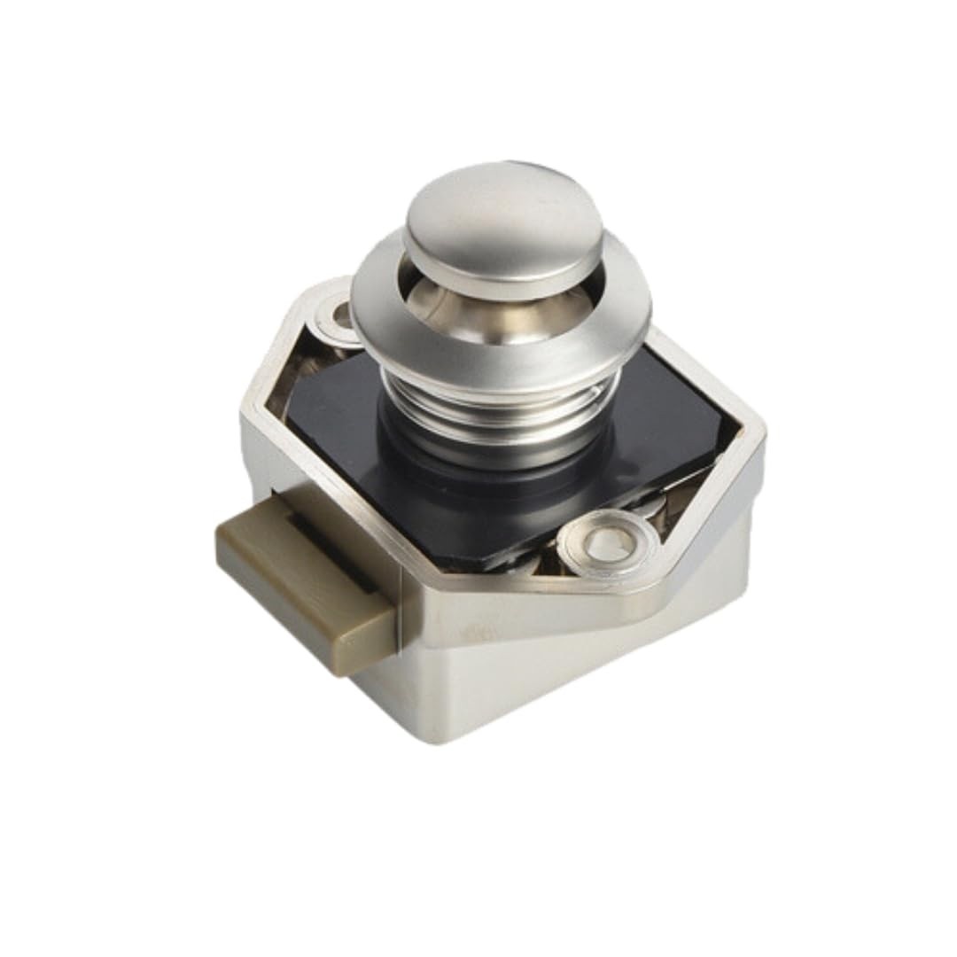Fechadura Trava Push Lock Click: Segurança e Estilo para seu Motorhome, Barco ou Móveis!