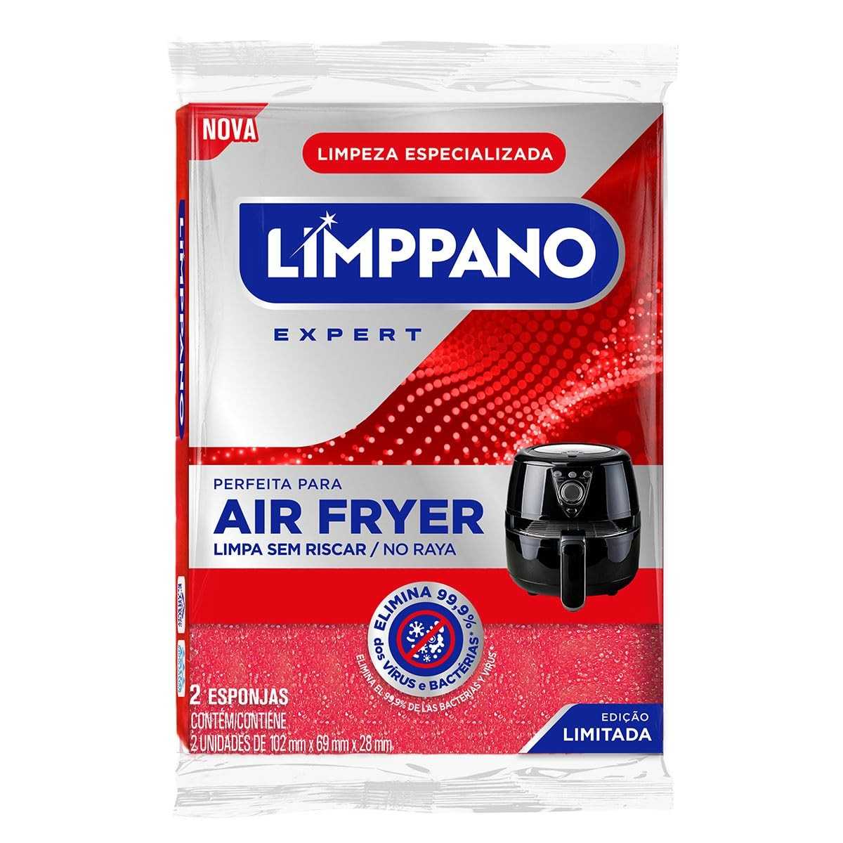 Esponja Antiaderente Air Fryer - Proteja Sua Fritadeira com Segurança e Facilidade