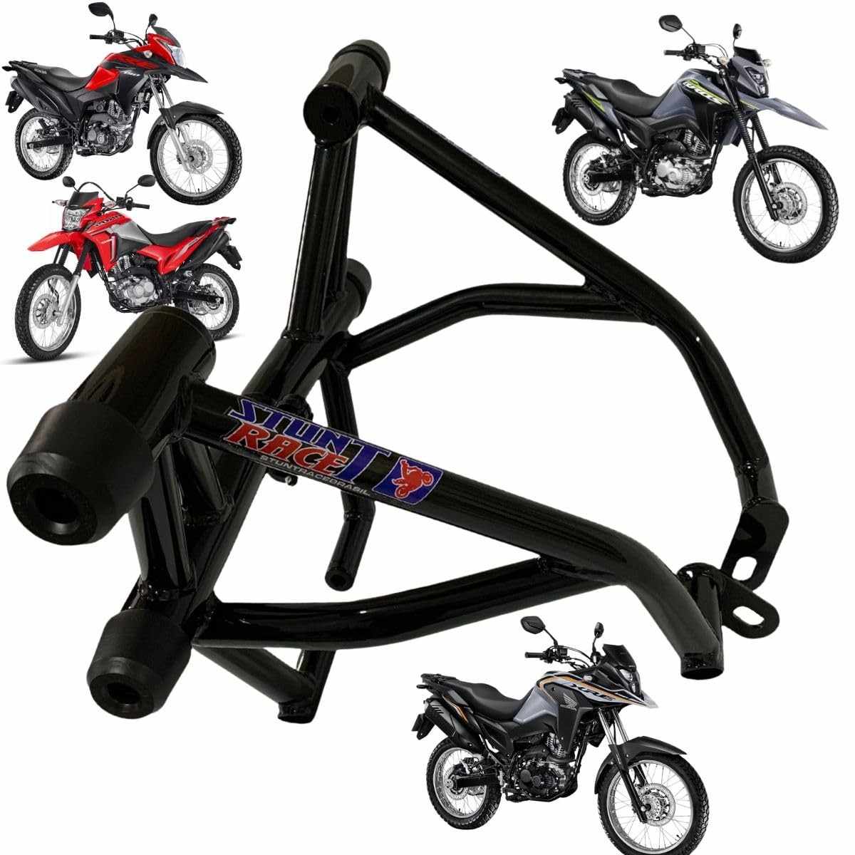 Protetor Stunt Race para Honda BROS 160 e XRE 190: Segurança e Estilo para Sua Moto