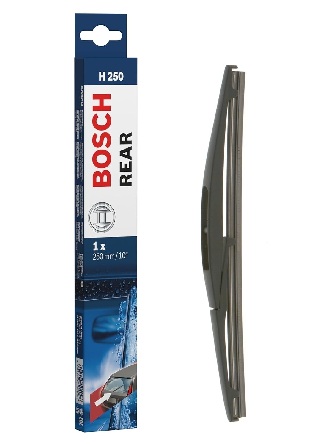 Bosch Rear H250: Palheta Limpador Para-Brisa Traseiro para Máxima Visibilidade e Segurança