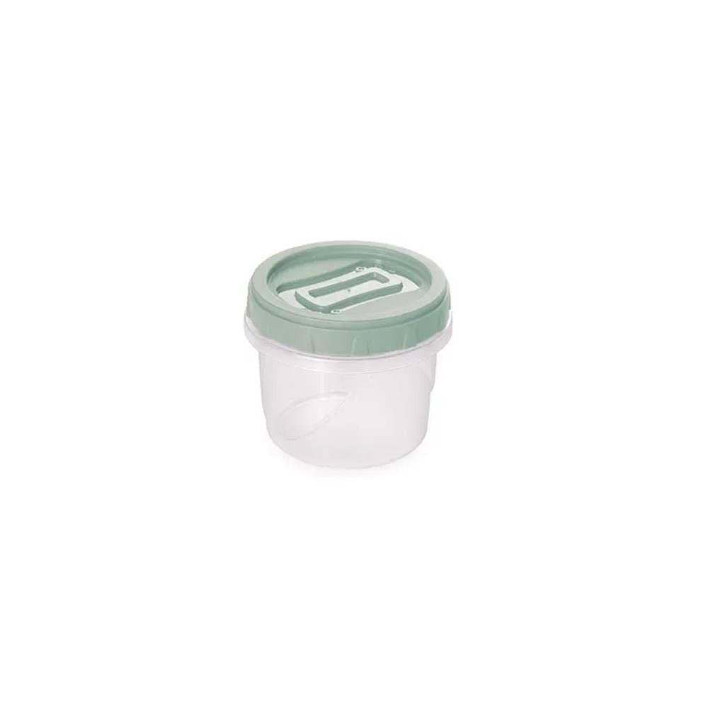 Pote Redondo 300ml Plasútil - Prático, Seguro e Estiloso para o Dia a Dia