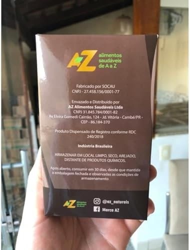 Cacau em Pó 100% Puro Sem Açúcar 200g – AZ Alimentos | Sem Glúten e Sem Lactose