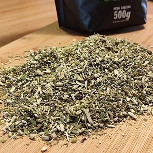 Erva Mate Terere Black Menta Premium Sem açúcar Barão 500g