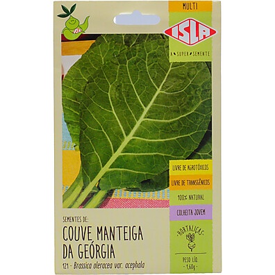 Sementes de Couve Manteiga da Geórgia ISLA MULTI: Cultivo Orgânico e Rendimento