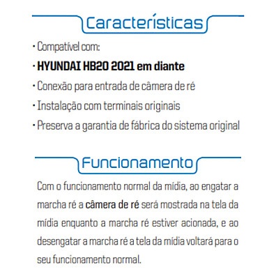 Câmera Ré HB20 2023-2025: Instalação Fácil + Sensor
