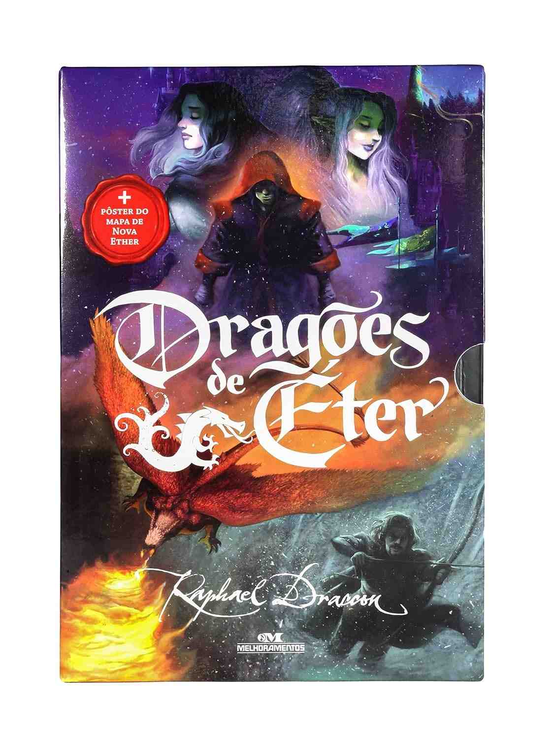 Box Dragões de Éter - Série Completa + Pôster Exclusivo | A Saga Definitiva