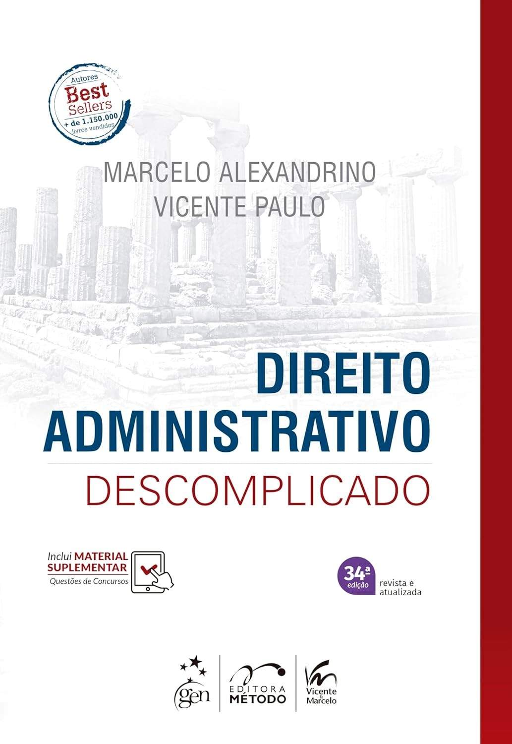 Direito Administrativo Descomplicado 34ª Edição 2025: Seu Guia Completo