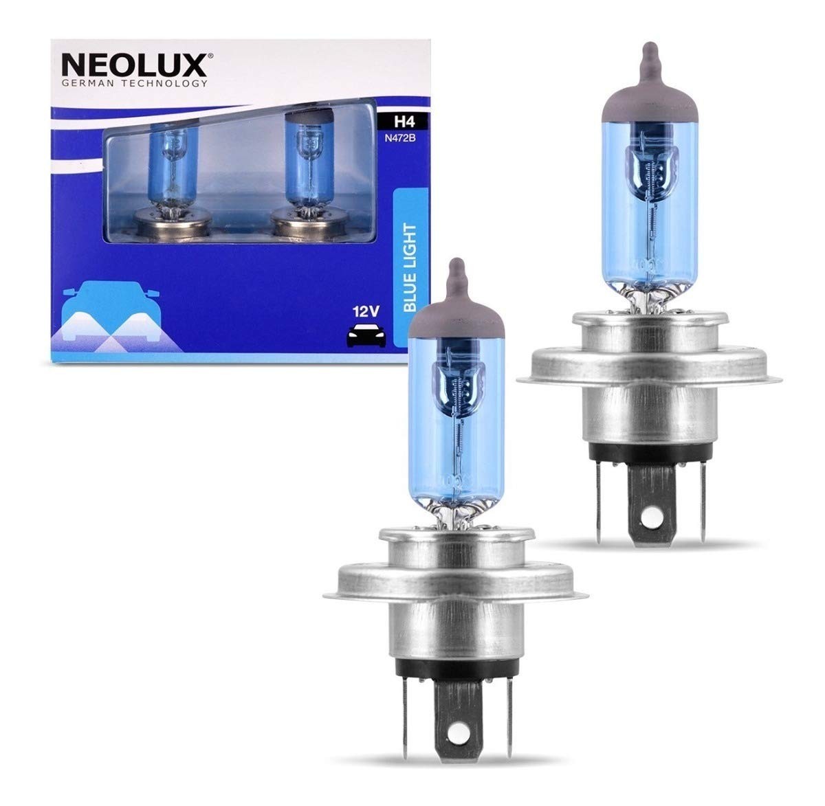 Neolux Blue (12V) H4 N472B: Iluminação Superior para Seu Veículo