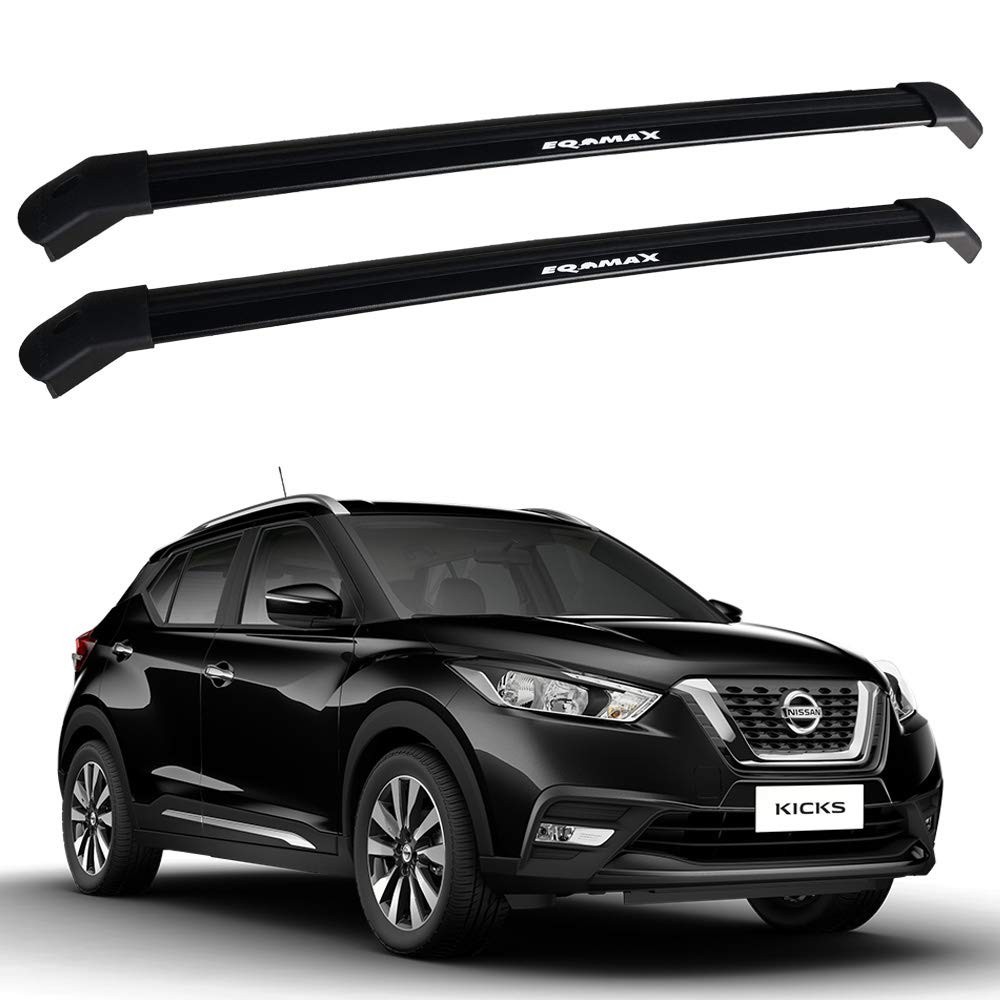 Rack Eqmax Delta Kicks 2018-2024 Preto: Aventura e Estilo para Seu Nissan Kicks