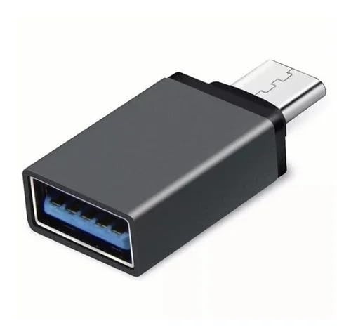 Adaptador OTG USB-A Fêmea para Tipo C Macho: Expanda a Conectividade do seu Dispositivo!