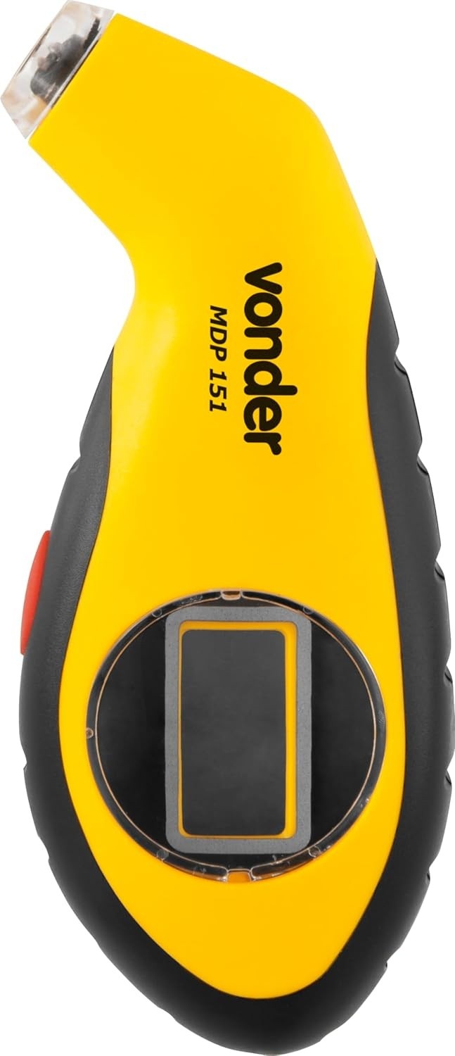 Medidor Digital de Pressão de Pneus Vonder MDP 151: Precisão e Tecnologia para Seu Veículo