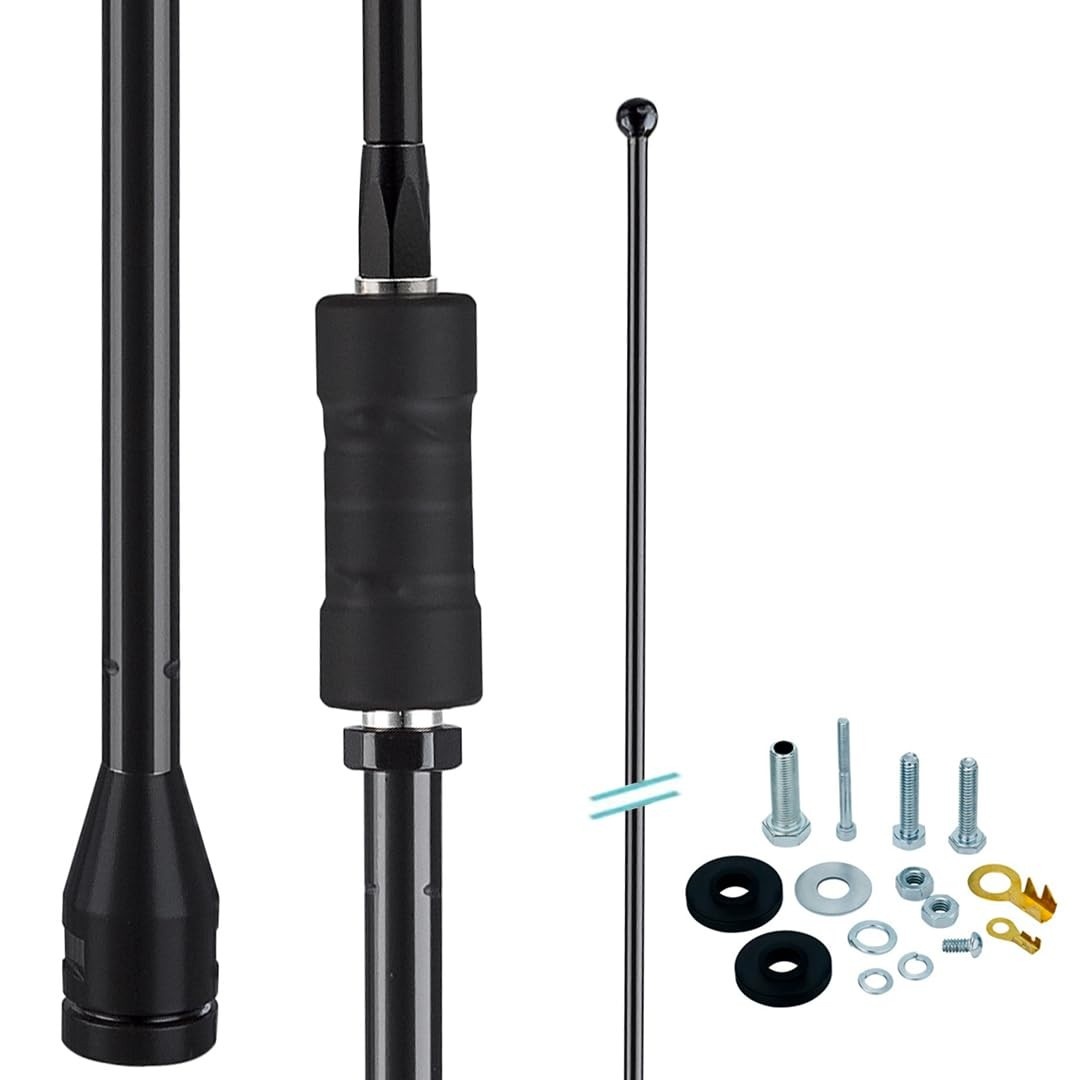 Antena Mini Argentina PX Preta: Sinal Forte e Design Compacto para seu Veículo