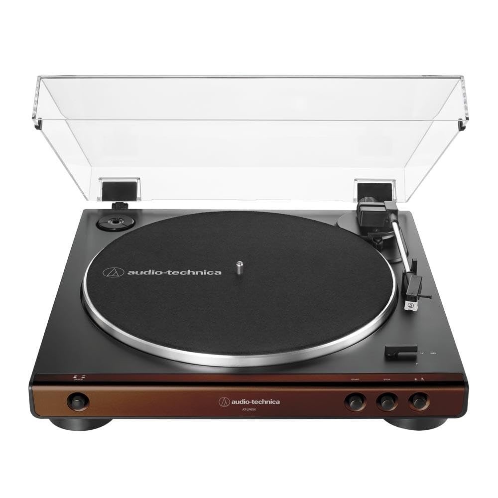 Toca-Discos Audio-Technica AT-LP60X-BW Automático: Reviva Seus Vinis com Estilo!