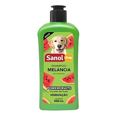 Shampoo Melancia Sanol Dog: Limpeza e Hidratação!