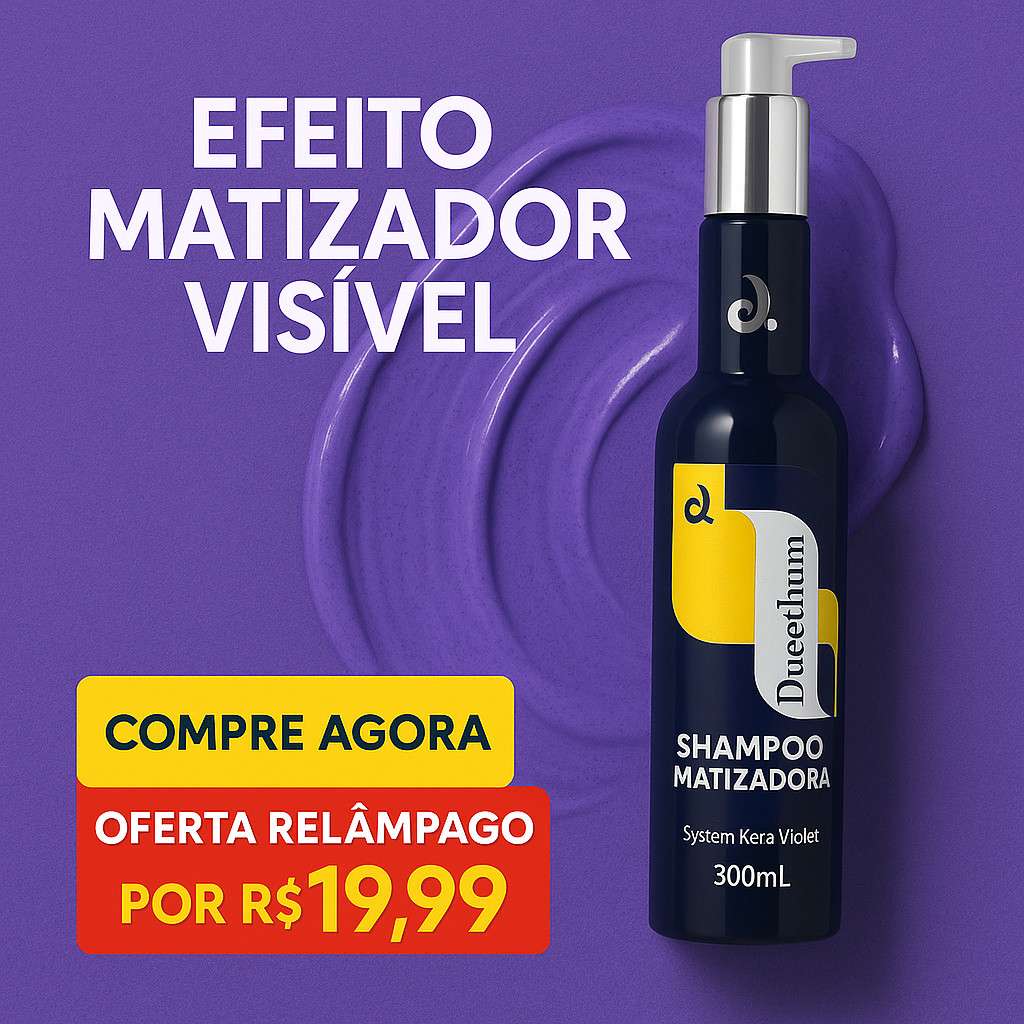 Shampoo Roxo: Loiros Platinados Sem Amarelado!