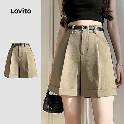 Shorts Cáqui Lovito: Conforto e Estilo!
