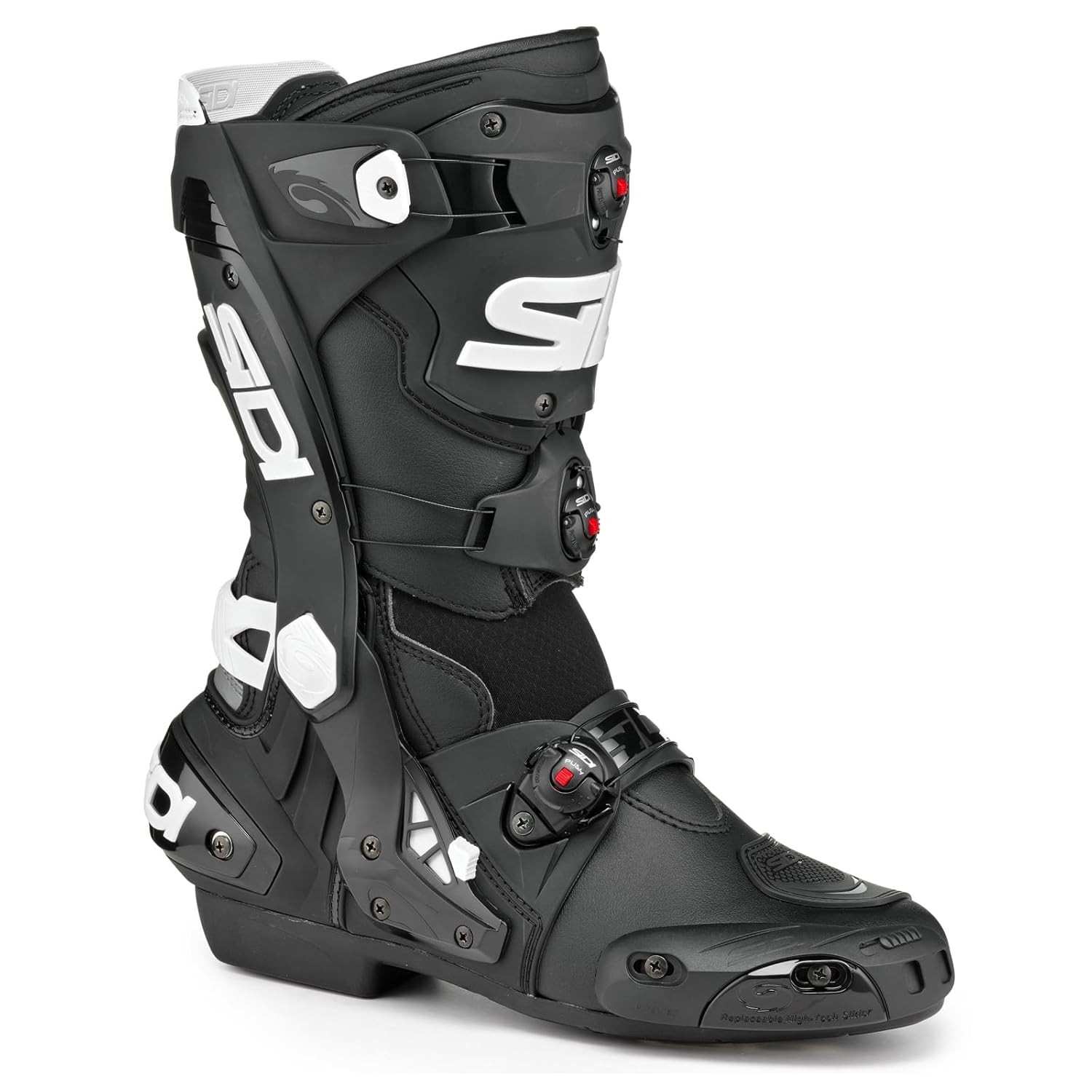 Bota Sidi Rex Air: Conforto e Segurança para Aventureiros - Branco/Preto (Tam 45)