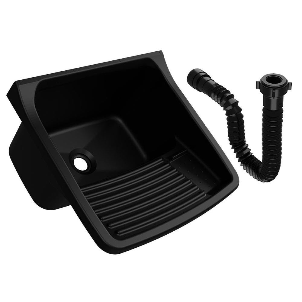 Tanque Plástico Universal Preto Astra com Sifão: Solução Completa e Durável