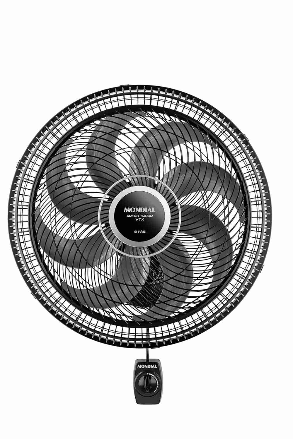 Ventilador de Parede Mondial 40cm Super Turbo 8 Pás - Potente e Silencioso