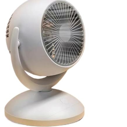 Ventilador de Mesa Portátil Recarregável 23cm - 3 Velocidades Silencioso