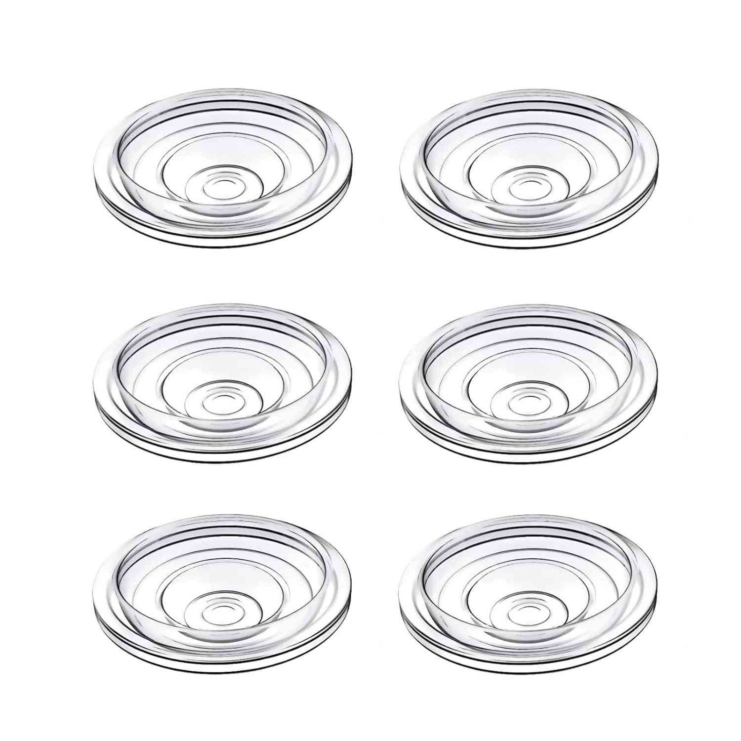 Diafragma de Silicone para Bomba de Leite – 6 Peças Compatíveis com Momcozy, TSRETE e Outras Modelos S9/S10/S12