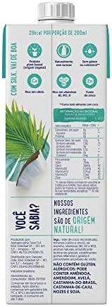 Silk Bebida Vegetal Coco Sem Açúcar 1L