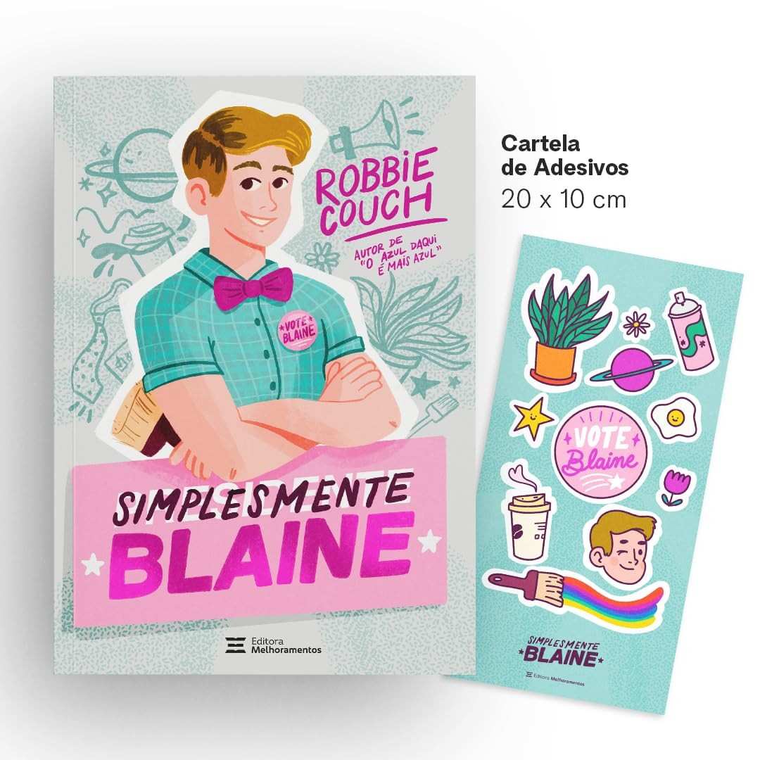 Simplesmente Blaine + Cartela de Adesivos Exclusiva | Comédia Romântica Divertida