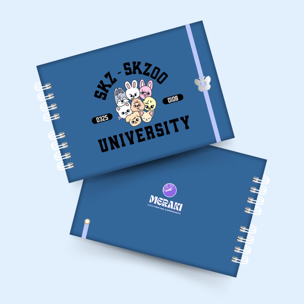 SKZOO: Livro de Colorir Stray Kids A5 Capa Dura
