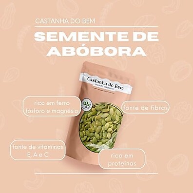 Semente de Abóbora 500g: Snack Saudável e Nutritivo