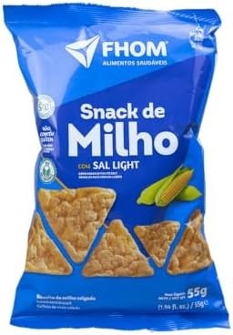 Snack de Milho Sal Light 55g