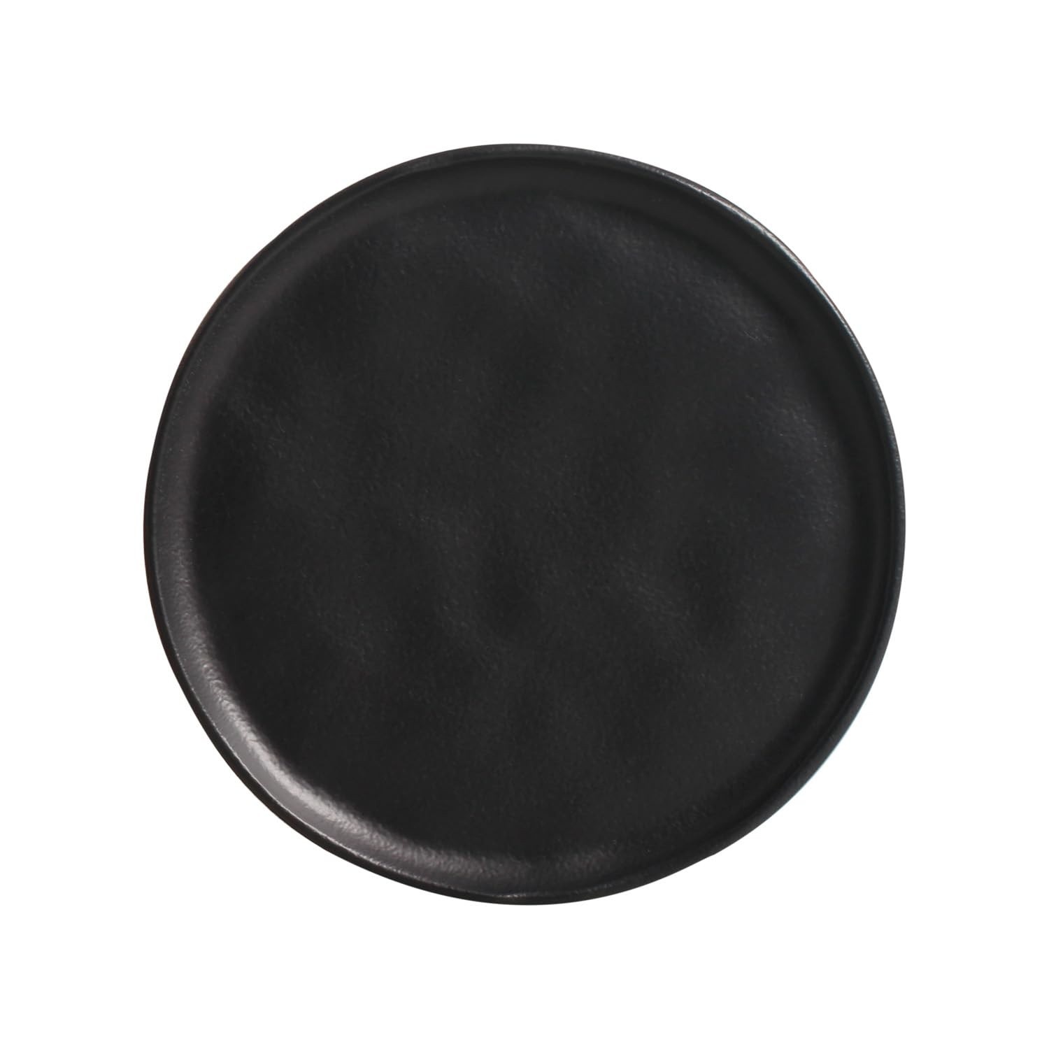 Conjunto com 6 Pratos de Sobremesa Bio Preto Matte - Porto Brasil | Design Moderno e Seguro
