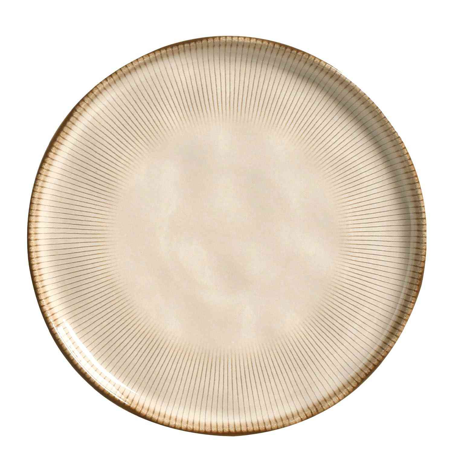 Conjunto com 6 Pratos de Sobremesa Bio Raio - Porto Brasil | Seguro e Elegante