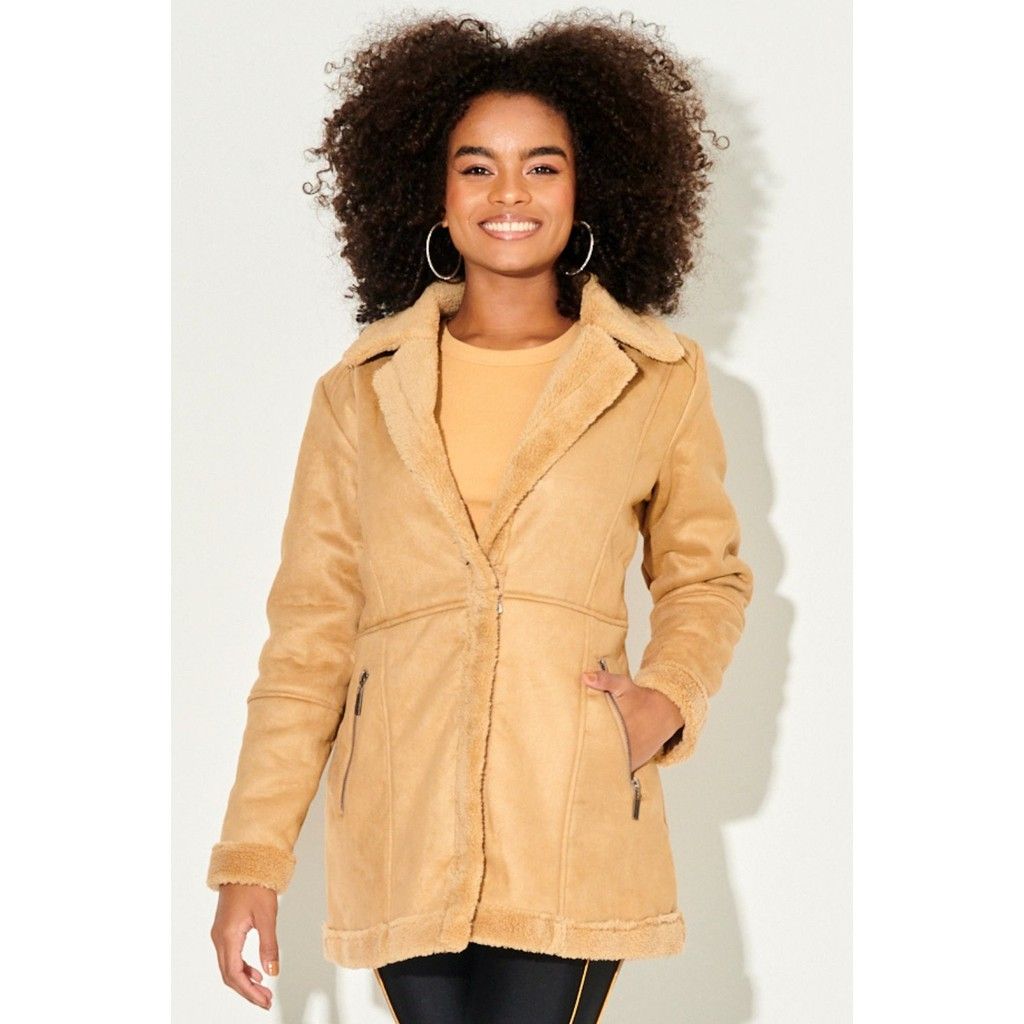 Sobretudo Suede: Elegância e Conforto!