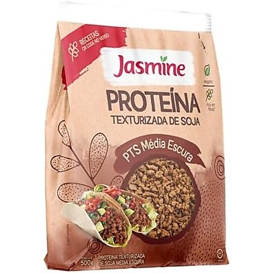 Proteína de Soja Média Escura Jasmine 500g: Sabor e Nutrição