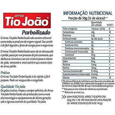 Arroz Parboilizado Tio João 2kg: Soltinho e Nutritivo