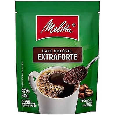 Melitta Extraforte Granulado: Café Solúvel 40g
