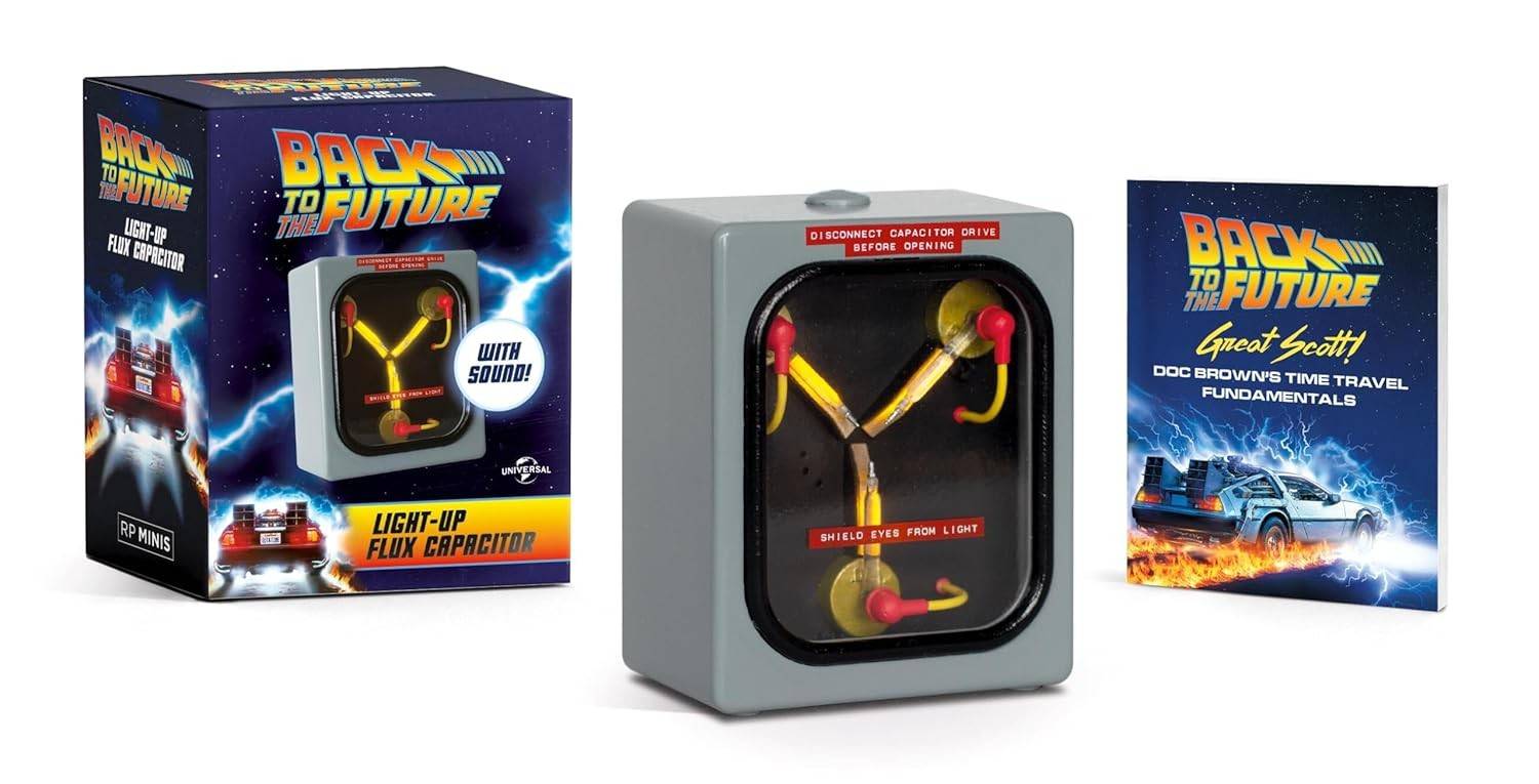 Réplica Flux Capacitor De Volta Para o Futuro com Luzes e Sons