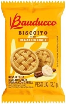 Biscoito Bauducco Kit Com 4 Sabores Sortidos Caixa 100 Sachês