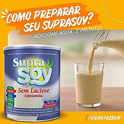 Supra Soy Original: Nutrição Sem Lactose 300g