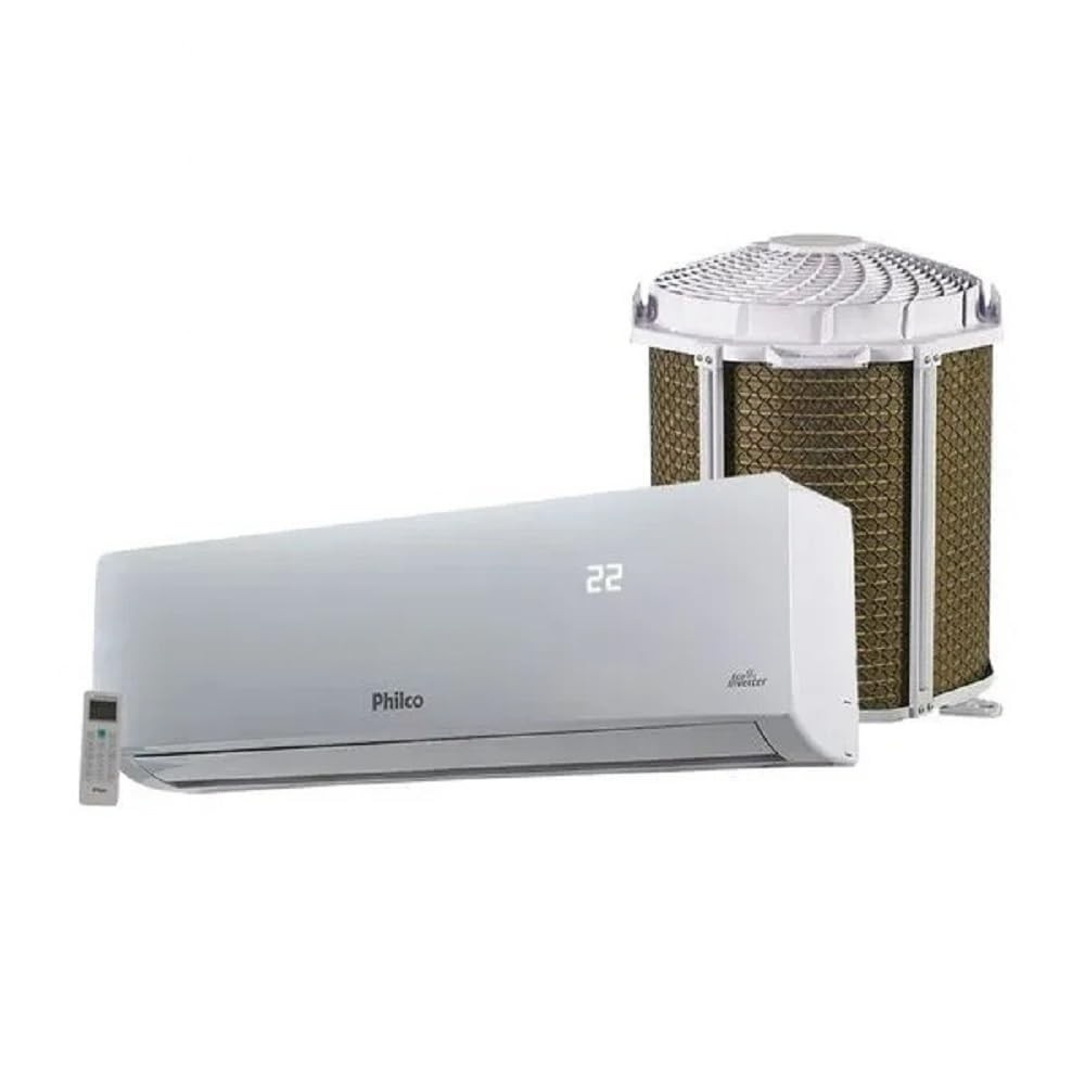 Ar Condicionado Split Hi-Wall Inverter Philco 12000 BTU/h PAC12QC 220V - Quente e Frio com Eficiência A