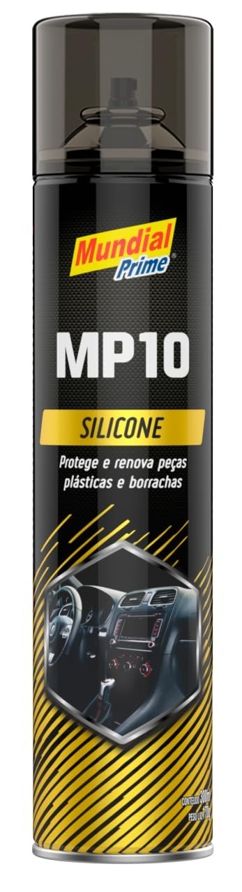 Silicone Automotivo MP10 Neutro Spray 300ml: Brilho, Proteção e Perfume para seu Carro | Mundial Prime
