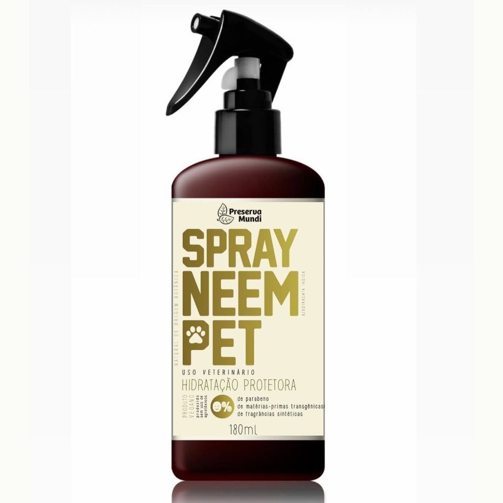 Spray Neem Pet: Proteção Natural Contra Pulgas e Carrapatos