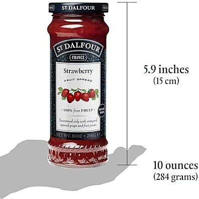 Geleia St Dalfour Morango: Sabor Autêntico 284g