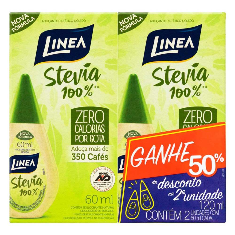 Stevia Líquido Linea: Doce e Saudável!